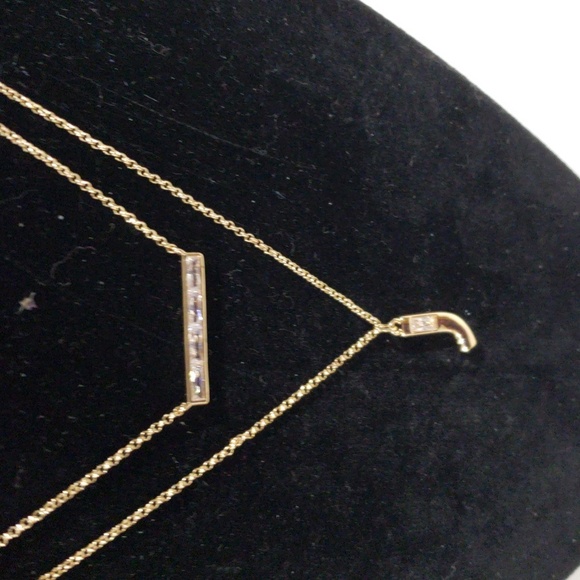 Elegant Gold-Tone Layered Initial Necklace, Stylish Personalized Women's Jewelry - Picture 8 of 10
